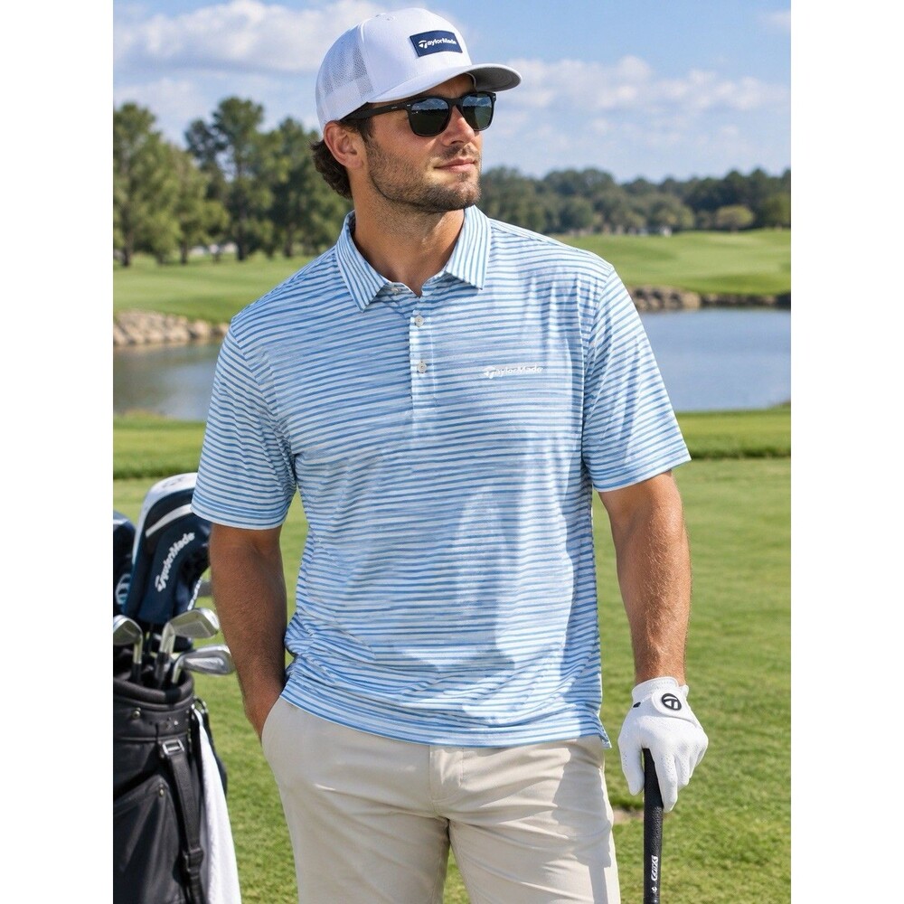 Y2K TaylorMade Preformance Golf Polo Shirt Peter Millar